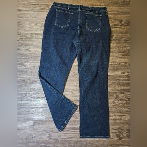 Riders by Lee Plus Size Straight Leg Jeans 22WL (Long) - Picture 6 of 9
